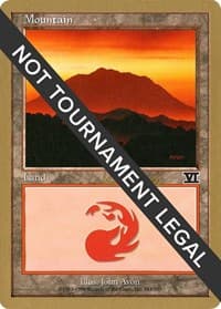 Mountain (343) - 1999 Kai Budde (6ED) - World Championship Decks - Magic: The Gathering card