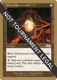 Worn Powerstone - 1999 Kai Budde (USG) - World Championship Decks - Magic: The Gathering card
