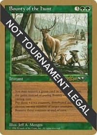Bounty of the Hunt - 1997 Svend Geertsen (ALL) (SB) - World Championship Decks - Magic: The Gathering card