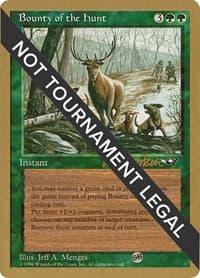 Bounty of the Hunt - 1997 Svend Geertsen (ALL) - World Championship Decks - Magic: The Gathering card