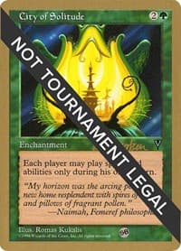 City of Solitude - 1997 Svend Geertsen (VIS) (SB) - World Championship Decks - Magic: The Gathering card