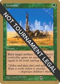 Crumble - 1997 Svend Geertsen (5ED) (SB) - World Championship Decks - Magic: The Gathering card