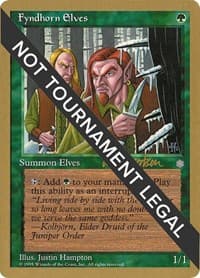 Fyndhorn Elves - 1997 Svend Geertsen (ICE) - World Championship Decks - Magic: The Gathering card