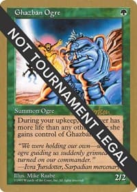 Ghazban Ogre - 1997 Svend Geertsen (5ED) - World Championship Decks - Magic: The Gathering card