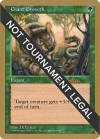 Giant Growth - 1997 Svend Geertsen (5ED) - World Championship Decks - Magic: The Gathering card