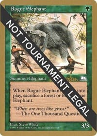 Rogue Elephant - 1997 Svend Geertsen (WTH) - World Championship Decks - Magic: The Gathering card