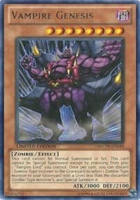 Vampire Genesis - World Championship 2010 Card Pack - YuGiOh card