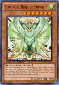 Simorgh, Bird of Divinity - World Championship 2010 Card Pack - YuGiOh card