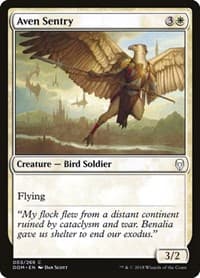 Aven Sentry - Dominaria - Magic: The Gathering card