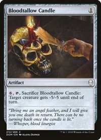 Bloodtallow Candle - Dominaria - Magic: The Gathering card