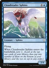 Cloudreader Sphinx - Dominaria - Magic: The Gathering card