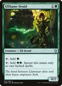 Elfhame Druid - Dominaria - Magic: The Gathering card