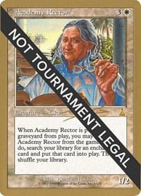 Academy Rector - 2000 Nicolas Labarre (UDS) - World Championship Decks - Magic: The Gathering card