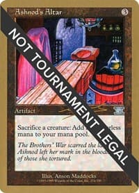 Ashnod's Altar - 2000 Nicolas Labarre (6ED) - World Championship Decks - Magic: The Gathering card