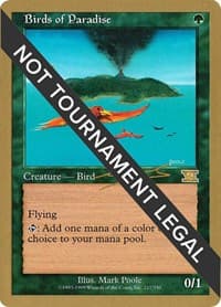 Birds of Paradise - 2000 Nicolas Labarre (6ED) - World Championship Decks - Magic: The Gathering card
