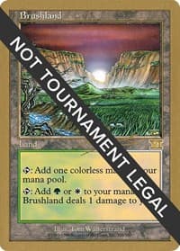 Brushland - 2000 Nicolas Labarre (6ED) - World Championship Decks - Magic: The Gathering card
