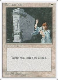 Animate Wall - Fourth Edition - Magic: The Gathering card
