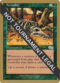 Fecundity - 2000 Nicolas Labarre (USG) - World Championship Decks - Magic: The Gathering card