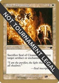 Seal of Cleansing - 2000 Nicolas Labarre (NMS) (SB) - World Championship Decks - Magic: The Gathering card