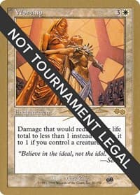 Worship - 2000 Nicolas Labarre (USG) (SB) - World Championship Decks - Magic: The Gathering card