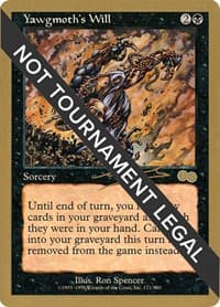 Yawgmoth's Will - 2000 Nicolas Labarre (USG) - World Championship Decks - Magic: The Gathering card