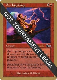 Arc Lightning - 2000 Janosch Kuhn (USG) - World Championship Decks - Magic: The Gathering card
