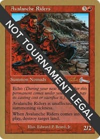 Avalanche Riders - 2000 Janosch Kuhn (ULG) - World Championship Decks - Magic: The Gathering card