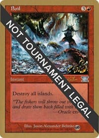 Boil - 2000 Janosch Kuhn (6ED) (SB) - World Championship Decks - Magic: The Gathering card
