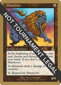 Masticore - 2000 Janosch Kuhn (UDS) - World Championship Decks - Magic: The Gathering card