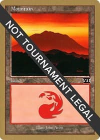 Mountain (343) - 2000 Janosch Kuhn (6ED) - World Championship Decks - Magic: The Gathering card
