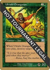 Uktabi Orangutan - 2000 Janosch Kuhn (6ED) (SB) - World Championship Decks - Magic: The Gathering card