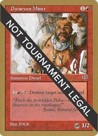 Dwarven Miner - 1998 Ben Rubin (MIR) (SB) - World Championship Decks - Magic: The Gathering card