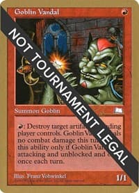 Goblin Vandal - 1998 Ben Rubin (WTH) - World Championship Decks - Magic: The Gathering card