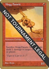 Mogg Fanatic - 1998 Ben Rubin (TMP) - World Championship Decks - Magic: The Gathering card