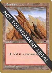 Mountain (Left) - 1998 Ben Rubin (TMP) - World Championship Decks - Magic: The Gathering card