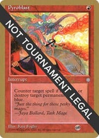 Pyroblast - 1998 Ben Rubin (ICE) (SB) - World Championship Decks - Magic: The Gathering card