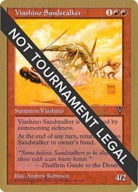 Viashino Sandstalker - 1998 Ben Rubin (VIS) - World Championship Decks - Magic: The Gathering card