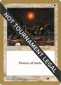Armageddon - 1998 Brian Hacker (5ED) (SB) - World Championship Decks - Magic: The Gathering card