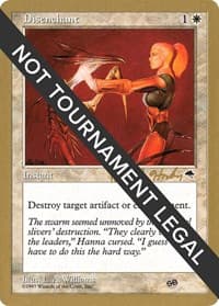 Disenchant - 1998 Brian Hacker (TMP) (SB) - World Championship Decks - Magic: The Gathering card