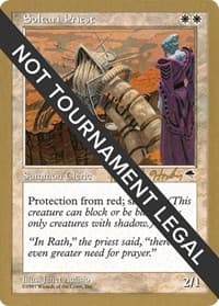 Soltari Priest - 1998 Brian Hacker (TMP) - World Championship Decks - Magic: The Gathering card