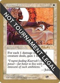 Spirit Link - 1998 Brian Hacker (5ED) (SB) - World Championship Decks - Magic: The Gathering card