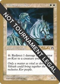 Warrior en-Kor - 1998 Brian Hacker (STH) - World Championship Decks - Magic: The Gathering card