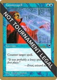 Counterspell - 1998 Randy Buehler (TMP) - World Championship Decks - Magic: The Gathering card