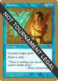 Dismiss - 1998 Randy Buehler (TMP) - World Championship Decks - Magic: The Gathering card
