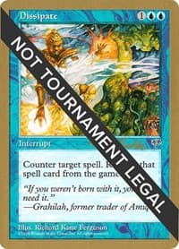 Dissipate - 1998 Randy Buehler (MIR) - World Championship Decks - Magic: The Gathering card