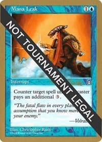 Mana Leak - 1998 Randy Buehler (STH) - World Championship Decks - Magic: The Gathering card