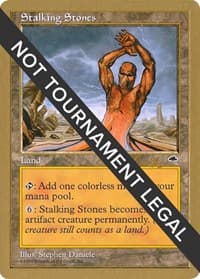 Stalking Stones - 1998 Randy Buehler (TMP) - World Championship Decks - Magic: The Gathering card