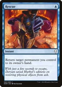 Rescue - Dominaria - Magic: The Gathering card