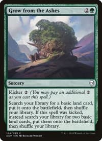 Grow from the Ashes - Dominaria - Magic: The Gathering card