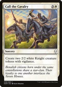 Call the Cavalry - Dominaria - Magic: The Gathering card